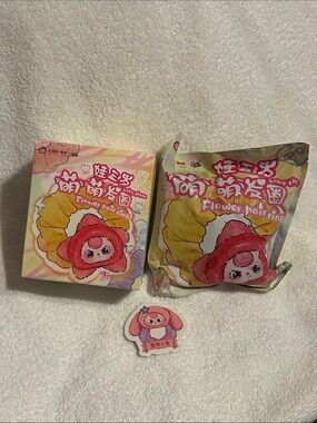 Baby Three Flower Hair Ring Hair Accessory